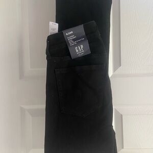 GAP Women's Straight Leg Black Jeans